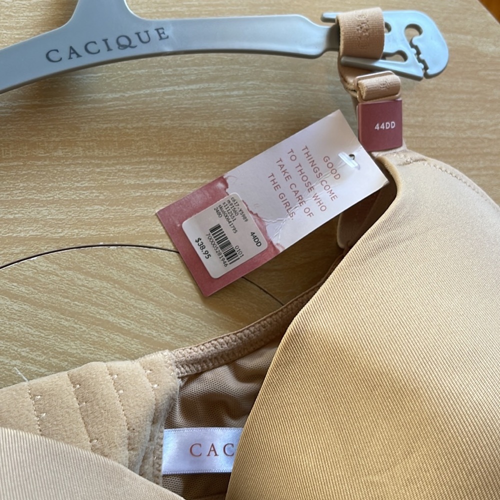 CACIQUE 44DD lightly lined T-shirt bra - Picture 2 of 3